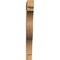 Ekena Millwork Funston Block Rough Sawn Bracket, Western Red Cedar, 4"W x 32"D x 38"H BKT04X32X38FST05RWR - alternate 3